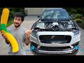 V10 Swapped Lincoln Continental Gets A REAL Cold Air Intake