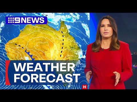 Australia Weather Update: Showers to continue across eastern states | 9 News Australia