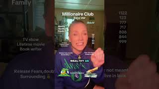 Million dollar club members only #manifestation #millionaire #millionairemindset