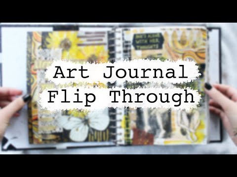 Art Journal Flip Through 2022 - 2023