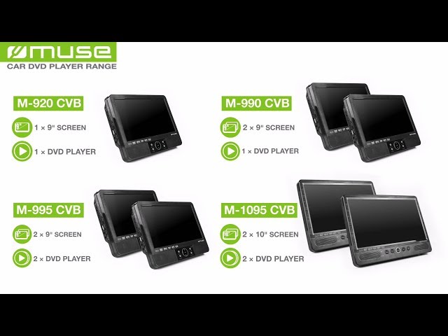 Video Teaser für M 995 CVB 9" TWIN CAR DVD PLAYERS