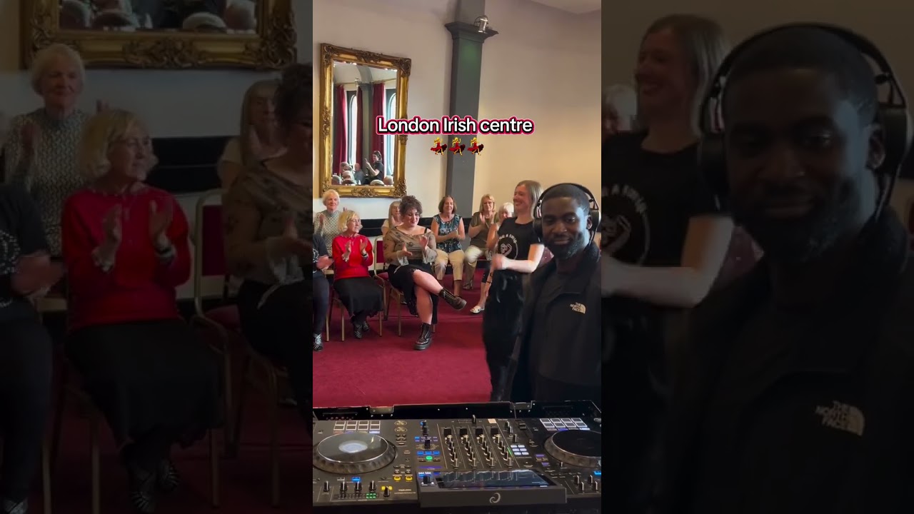 Irish dancing 💃 at the London Irish Centre ❤️ #djagonline #teamag #ukdj #tiktokdj #active AG Fest