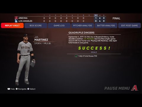 Success In The Wonderful J.D. Davis 8 TB Daily Moment MLB The Show 21