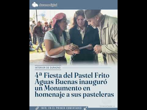 4ª Fiesta del Pastel Frito: Aguas Buenas inauguró un Monumento en homenaje a sus pasteleras