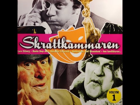 Skrattkammaren Del 1 - Povel Ramel, Hasse och Tage, Martin Ljung, Sten-Åke Cederhök m.fl.