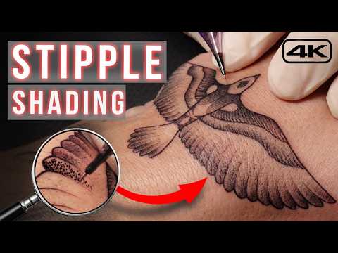 Stipple Shading Explained – Fine Line Tattoo Tutorial 🖤