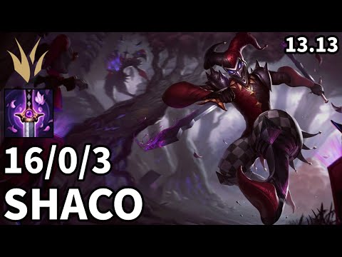 Shaco Jungle vs Kha'Zix - EUW Master | Patch 13.13
