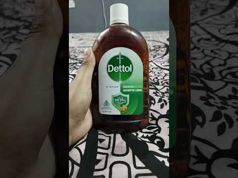 Dettol Antiseptic liquid on face use