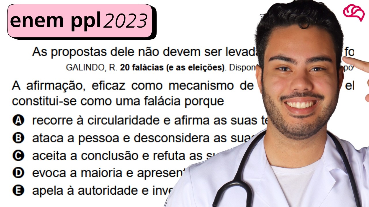Resolução em Vídeo — Questão 87 ENEM 2023 PPL
