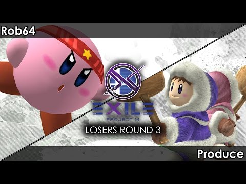 Project M: Rob64 (Kirby) V Produce (Ice Climbers) - Exile 78 Tournament SSBPM
