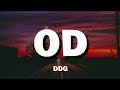 DDG - OD (Lyrics)