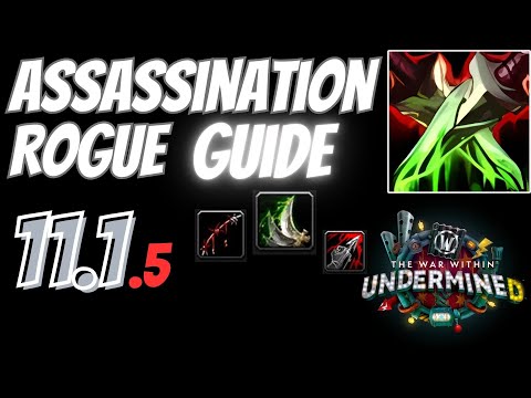 TWW Assassination Rogue Guide but it's super long