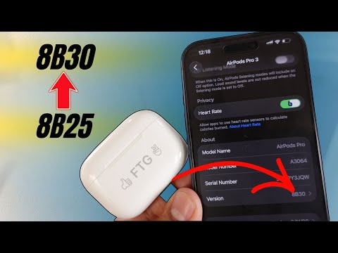 AirPods Pro 3 Firmware 8B30 Update! Do THIS to Install It Fast