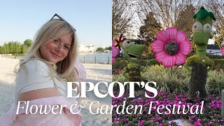 EXPLORING EPCOT’S FLOWER AND GARDEN FESTIVAL 2025 | pov as a WDW Local