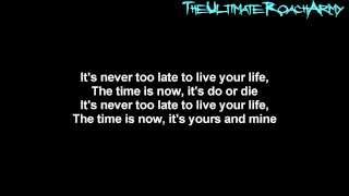 Papa Roach - Do Or Die { Lyrics on screen } HD