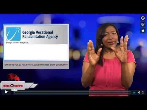 GVRA proposed policy change infuriates deaf community (ASL - 3.7.18)