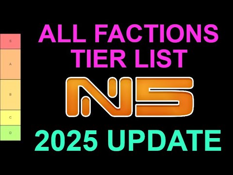 Infinity N5 All Factions Tier List - October 2025 Update
