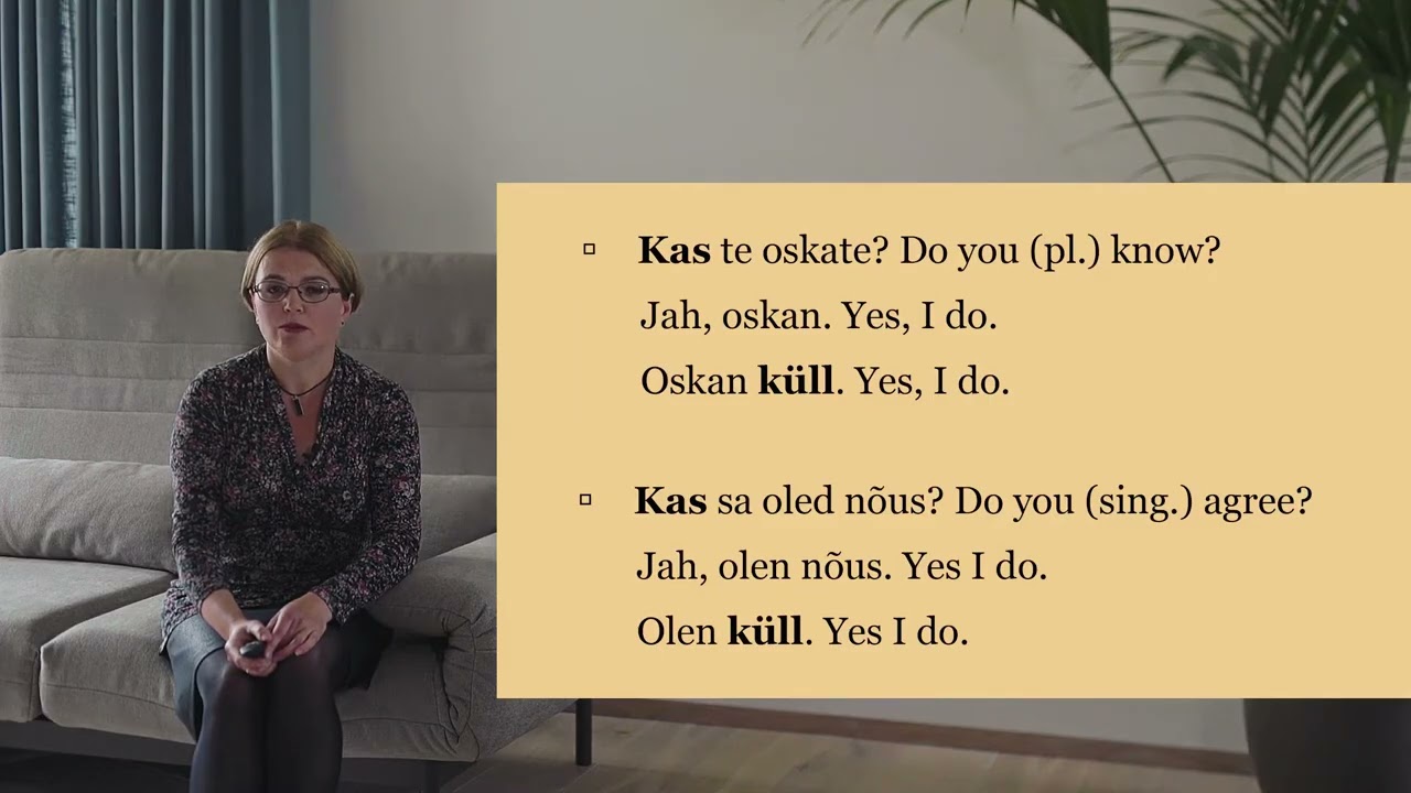 8. Küsisõna: Kas?