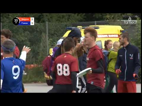 Belgium Ultimate Frisbee celebration