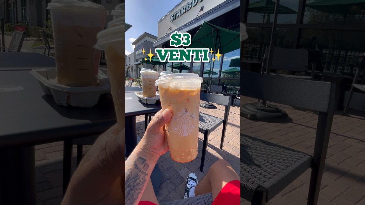 The $3 Venti! (Coffee Lovers Only) #starbucks #coffee