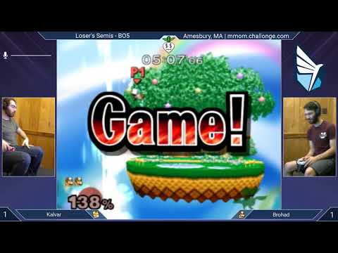 MMOM167 SSBM - Kalvar (Fox, Marth) vs. Brohad (Dr. Mario) - Melee LSF