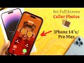 iPhone 14/Pro/Max: How To Enable Full-Screen Photo Caller ID For Incoming Calls! [iOS 16]