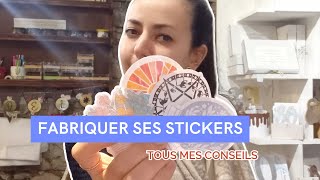Comment je fabrique mes stickers artisanaux de A à Z | Processus complet & astuces !