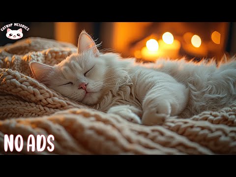 Calming Music for Cats With Anxiety 🐾🎵 Soothing Sounds For Deep Sleep, Healing Insomnia, Relaxing