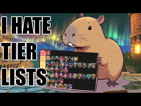 The tier list I said I would never make