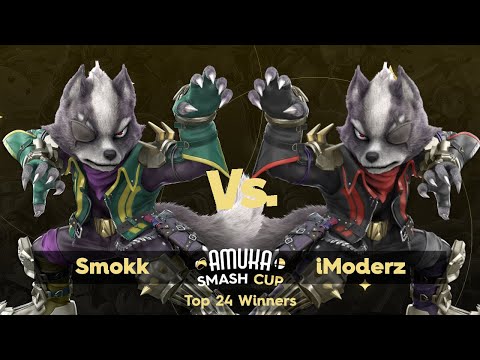 The Amuka Smash Cup - Smokk (Wolf/Mario) Vs. 716 | iModerz (Wolf) Top 24 Winners
