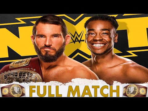 Johnny Gargano vs Leon Ruff NXT North American Championship FULL MATCH