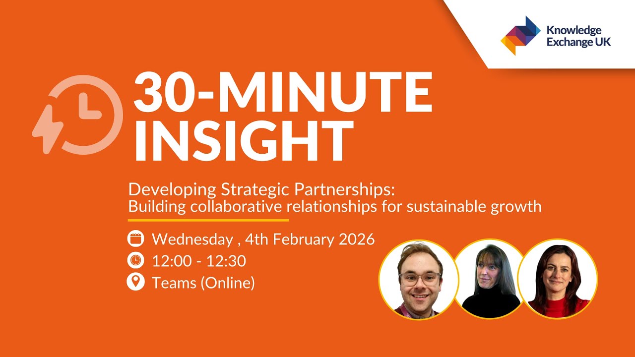 30 Minute Insight | Developing Strategic Partnerships.