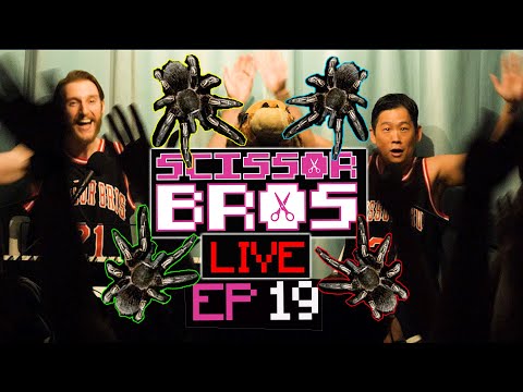 Tarantula Eating LIVE  | Scissor Bros with Jeremiah Watkins & Steebee Weebee | Ep 19