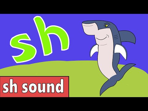 'sh' - Sound | English For Kids | Phonics / Digraphs | Cartoon spelling and reading lesson with 'sh'