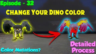 Ark mobile: How to Change Your Dino color 😱  | Color Mutations | Episode 32 | Soa Squad