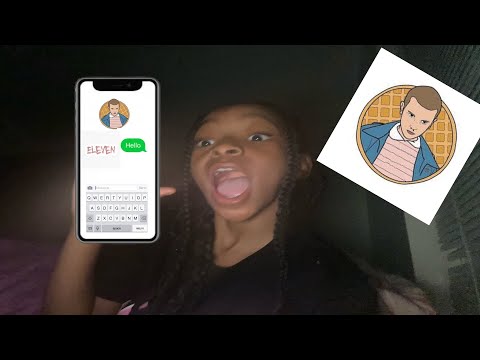I texted eleven from stranger things at 3AM | Ja’Zonna