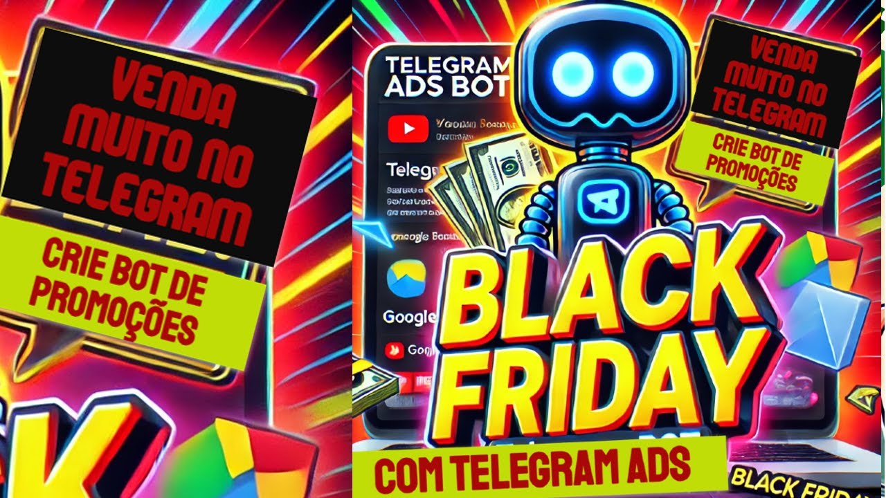 Telegram Ads:Crie um Bot de Promoções Integrado ao Google Sheets para a Black Friday! 📈🚀#telegramads