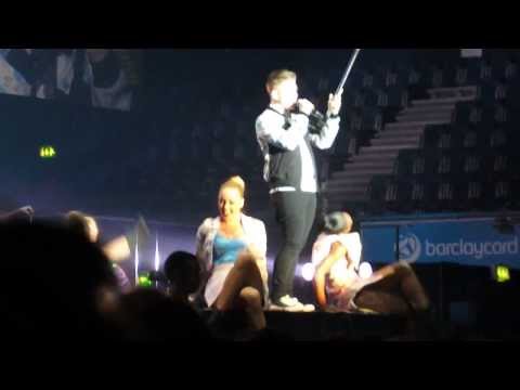 Nicholas McDonald - Candy @ XFactor Tour, London Wembley Arena 09/03/2014
