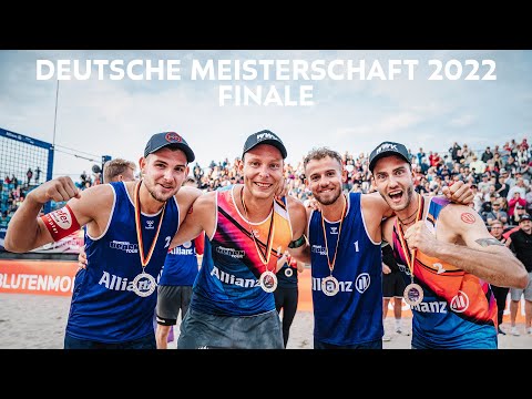 Finale Männer - Deutsche Beachvolleyball Meisterschaften 2022