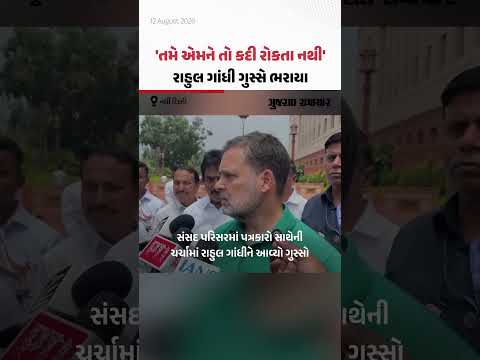 arliament: સંસદ પરિસરમાં Rahul Gandhi ને પત્રકારે વચ્ચેથી અટકાવ્યા, ગુસ્સે ભરાઈને જુઓ શું કહ્યું arliament: સંસદ પરિસરમાં Rahul Gandhi ને પત્રકારે વચ્ચેથી અટકાવ્યા, ગુસ્સે ભરાઈને જુઓ શું કહ્યું