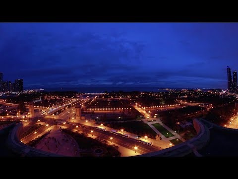 Chicago Sunrise (Time Lapse)