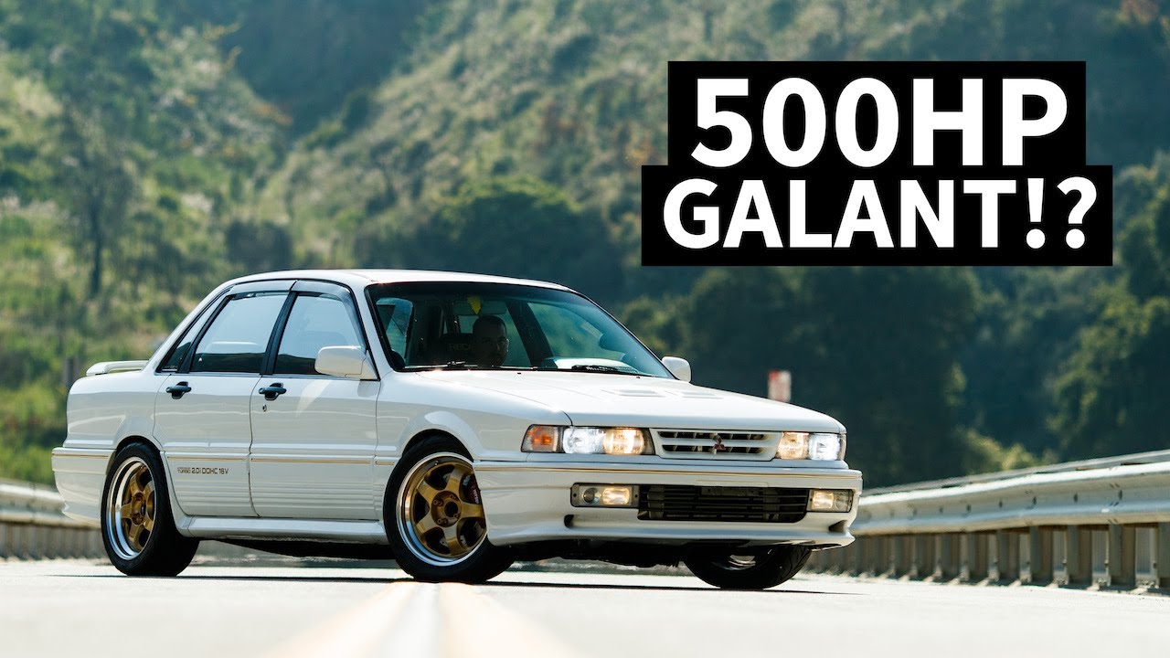 BIG Turbo 500+hp Galant VR-4, AKA the Mitsubishi Evo's ...