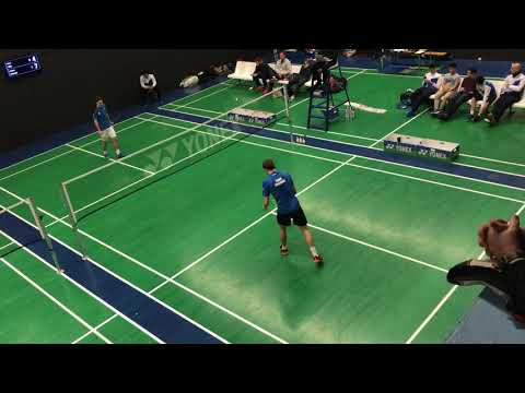 Swiss Badminton NLA , BC Zürich vs Team Argovia Game 2 /Part 1 2018/19