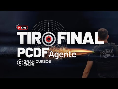 Tiro Final PCDF Agente – Direitos Humanos com Thiago Medeiros