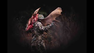 Yukon Archery Bull Moose - 4.5 YARDS... He Almost Ran Us Over