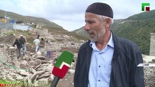 В высокогорном селении Хой продолжаются работы по восстановлению древних сооружений