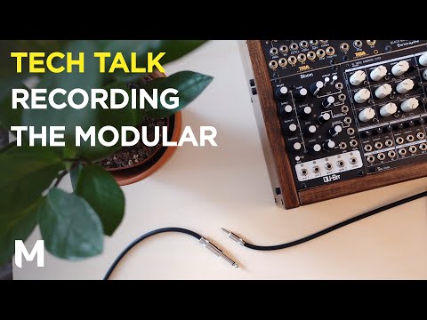 How I record the modular, other gear, and keep everything in sync with MIDI
