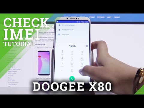 How to Check IMEI and SN in DOOGEE X80 – Find IMEI and Serial Number