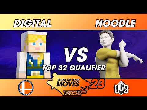 Show Me Your Moves 23  -  Top 32 Qualifier  -  DIGITAL(Steve) Vs. NOODLE(Wii Fit Trainer)