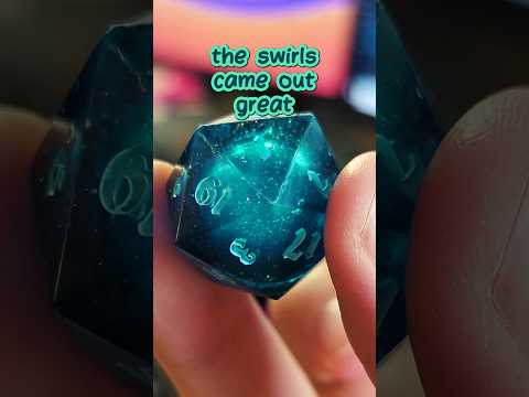 Making Liquid Core Dice is TOUGH #resin #dnd